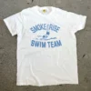Velva Sheen White Swim Team T-Shirt