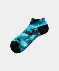 Gramicci Blue Tie Dye Ankle Socks
