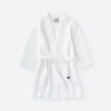 Slowtide Men's White Waffle Knit Guild Robe