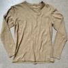Velva Sheen Olive Regular Long Sleeve Tee