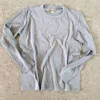 Velva Sheen Grey Regular Long Sleeve Tee