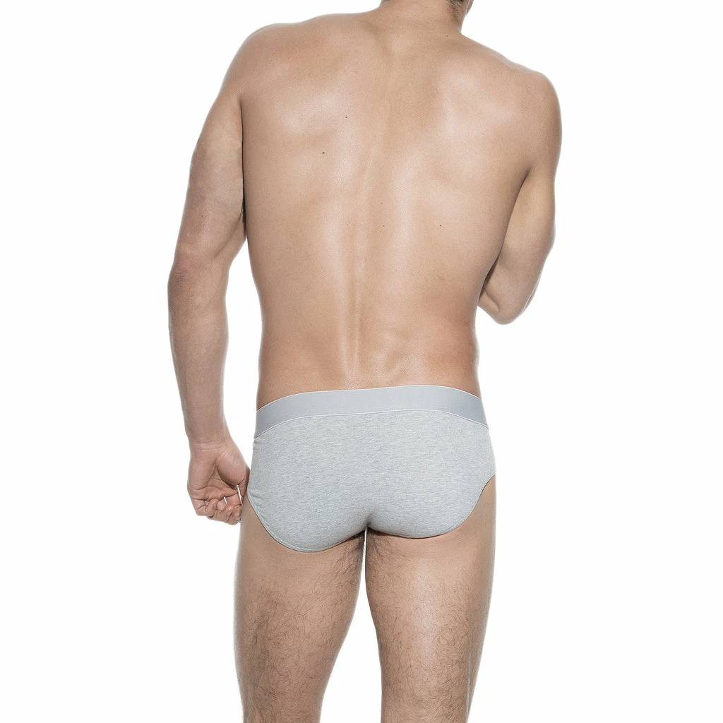 Bread And Boxers Grey Melange Brief 4 Bread And Boxers Grey Melange Brief - Image 4