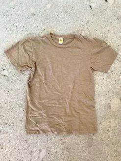 Velva Sheen Olive Green Rolled T Shirt