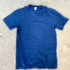 Velva Sheen Blue Rolled T Shirt