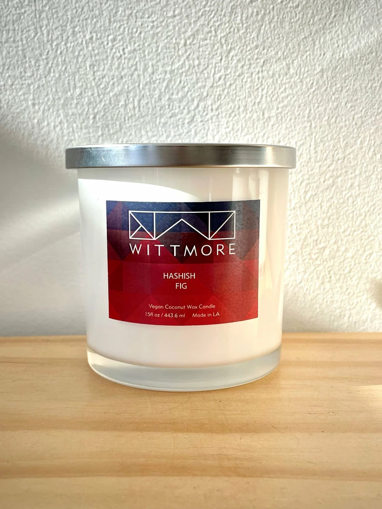 Wittmore Hashish Fig Candle 2 Wittmore Hashish Fig Candle - Image 2