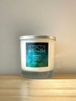 Wittmore Bamboo Basil And Santal Candle