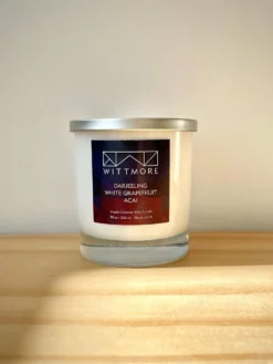 Wittmore Darjeeling, White Grapefruit, Acai Candle
