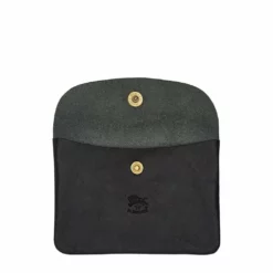 Il Bisonte Black Snap Leather Passport Case -Clothing Shop unnamed file 220