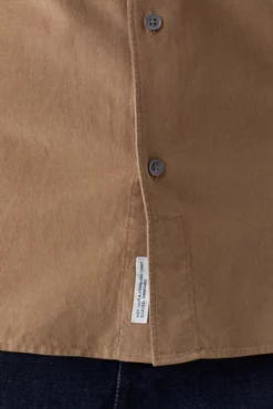 Closed Alder Wood Brown Corduroy Basic Shirt -Clothing Shop unnamed file 279