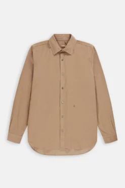 Closed Alder Wood Brown Corduroy Basic Shirt -Clothing Shop unnamed file 281