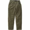 Gramicci Olive Green Grid Corduroy Jam Pant
