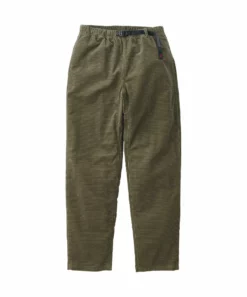 Gramicci Olive Green Grid Corduroy Jam Pant
