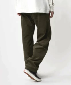 Gramicci Olive Green Grid Corduroy Jam Pant -Clothing Shop unnamed file 297
