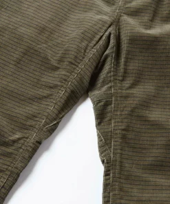 Gramicci Olive Green Grid Corduroy Jam Pant -Clothing Shop unnamed file 300