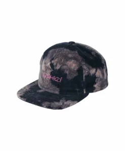 Gramicci Bleach Dye Black Corduroy Hat