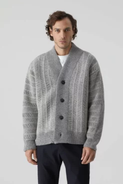 Closed Grey Wool Cardigan Sweater -Clothing Shop unnamed file 31