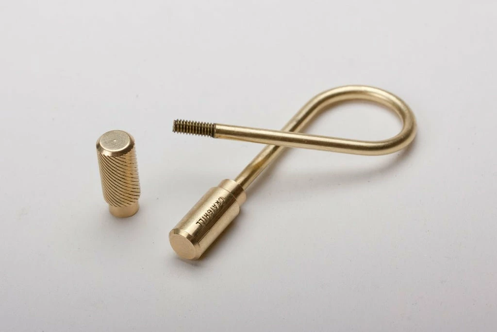 Craighill Brass Closed Helix Key Ring 5 Craighill Brass Closed Helix Key Ring - Image 5