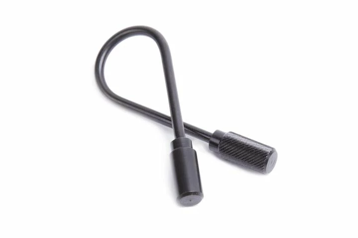 Craighill Carbon Black Closed Helix Key Ring 2 Craighill Carbon Black Closed Helix Key Ring - Image 2