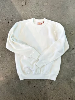 Sunray Puamana Off White Raglan Crewneck Sweatshirt
