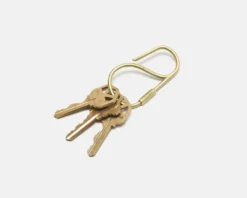 Craighill Offset Brass Keyring