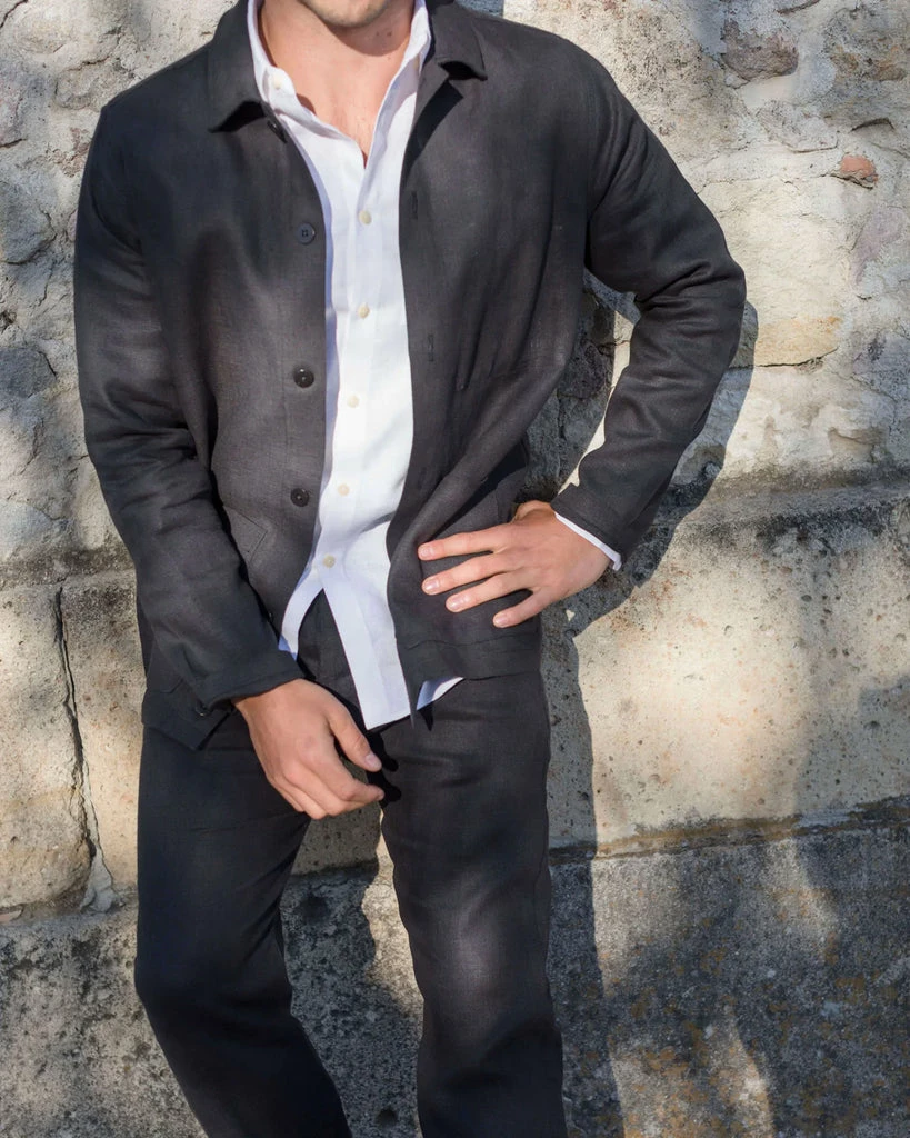 Alex Crane Night Linen Kite Jacket 2 Alex Crane Night Linen Kite Jacket - Image 2