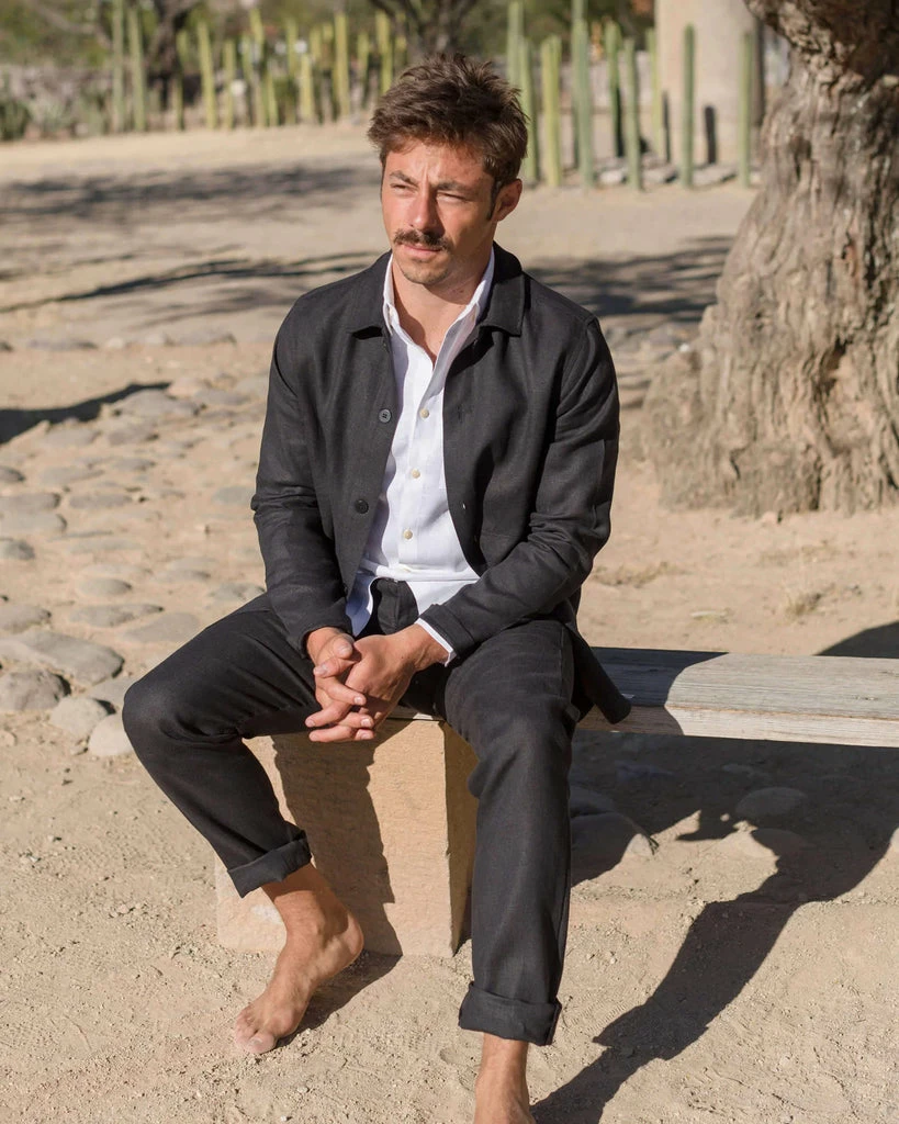 Alex Crane Night Linen Kite Jacket 3 Alex Crane Night Linen Kite Jacket - Image 3