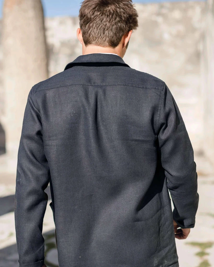 Alex Crane Night Linen Kite Jacket 4 Alex Crane Night Linen Kite Jacket - Image 4