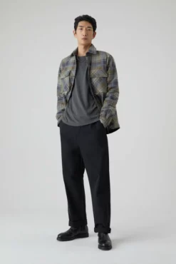 Closed Brown Plaid Workwear Shirt Jacket 8 Closed Brown Plaid Workwear Shirt Jacket -Clothing Shop unnamed file 377