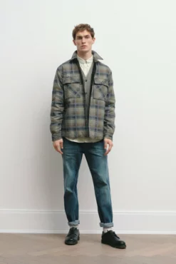 Closed Brown Plaid Workwear Shirt Jacket 9 Closed Brown Plaid Workwear Shirt Jacket -Clothing Shop unnamed file 378