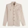 Cuisse De Grenouille Ecru Twill Paris Over Shirt
