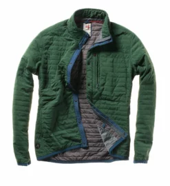 Relwen Pine Green Windzip Jacket