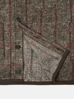 Universal Works Brown Bari Fleece Cadigan -Clothing Shop unnamed file 421