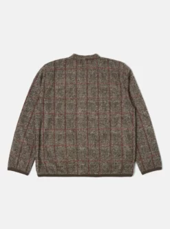 Universal Works Brown Bari Fleece Cadigan -Clothing Shop unnamed file 422