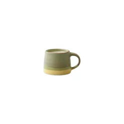 Kinto 4oz Espresso Moss Green Ceramic Mug