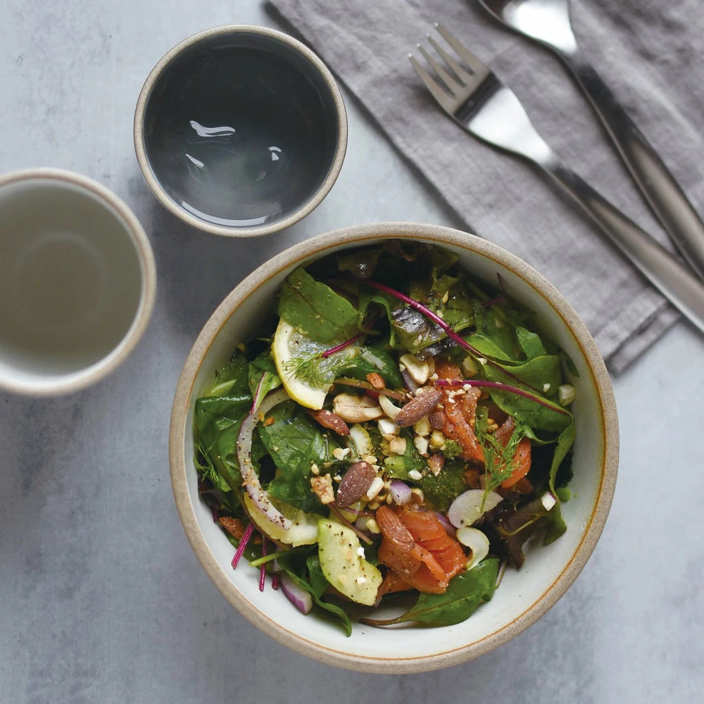 Kinto Nori Black 6.5” Ceramic Bowl 4 Kinto Nori Black 6.5” Ceramic Bowl - Image 4