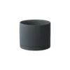 Kinto Dark Grey 5" Ceramic Planter