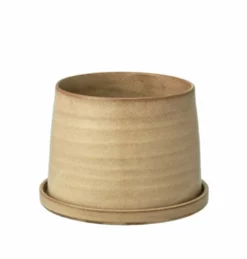 Kinto Biege 4.3" Small Plant Pot