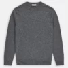 Closed Dark Grey Organic Cashmere Crewneck Sweater