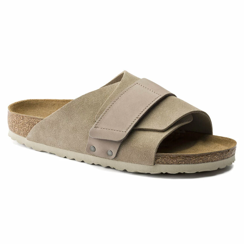 Birkenstock Taupe Kyoto Nubuck Leather Suede Leather 6 Birkenstock Taupe Kyoto Nubuck Leather Suede Leather - Image 6
