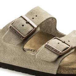 Birkenstock Taupe Suede Arizona Sandal -Clothing Shop unnamed file 566
