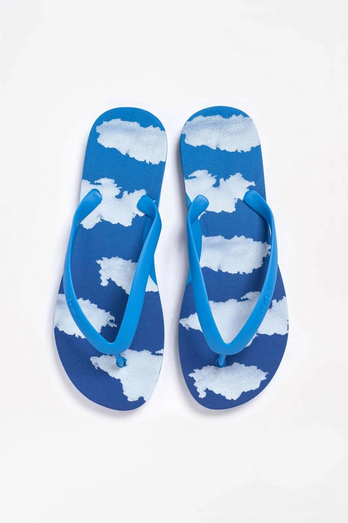 Tidal New York Blue Cloud Flip Flop 1 Tidal New York Blue Cloud Flip Flop