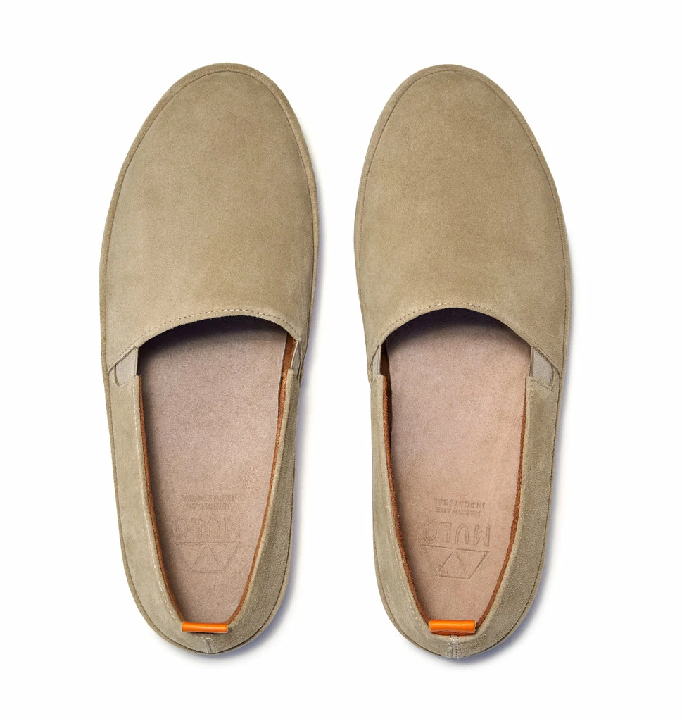 MULO Men's Tan Suede Loafer 2 MULO Men's Tan Suede Loafer - Image 2