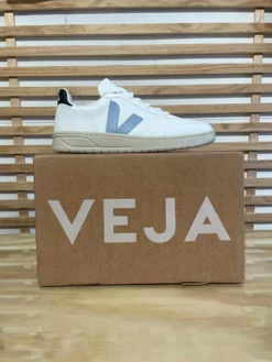 VEJA Men's V-10 Steel White Nautico Vegan Sneaker -Clothing Shop unnamed file 649