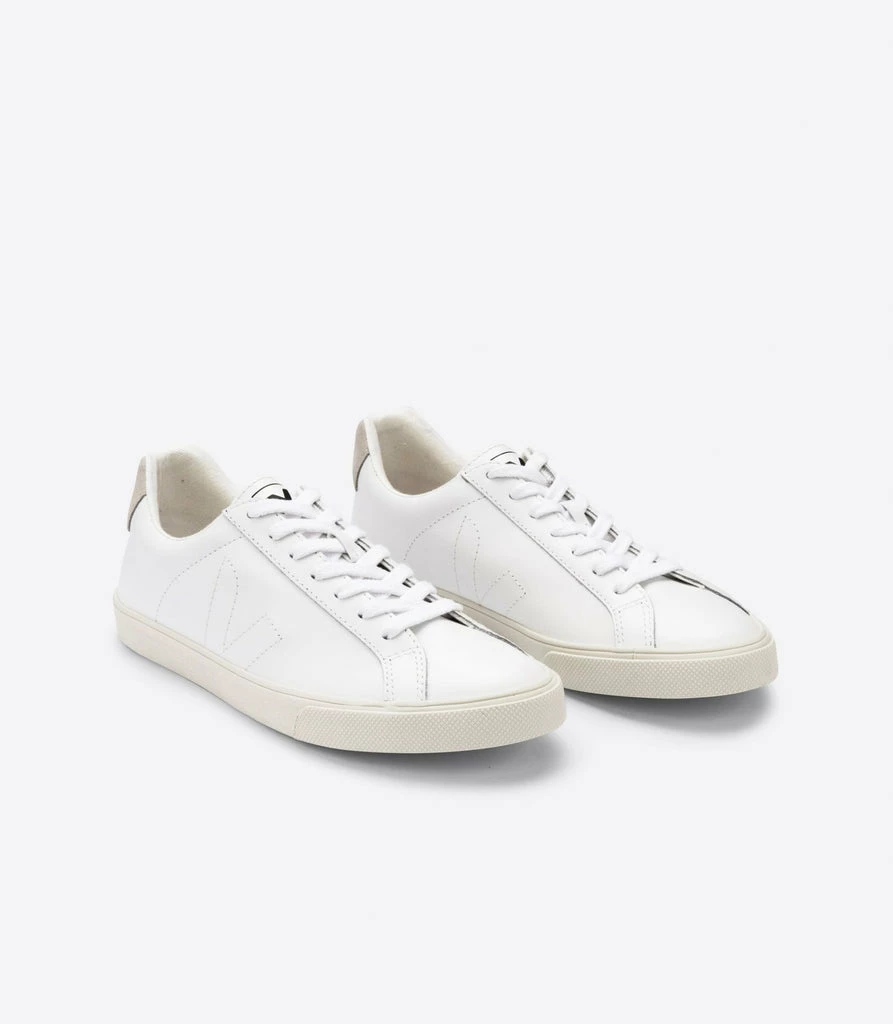 VEJA Women's Esplar Extra White Chromefree Leather Sneaker 3 VEJA Women's Esplar Extra White Chromefree Leather Sneaker - Image 3