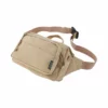 Gramicci Beige Crossbody Cotton Nylon Hip Bag