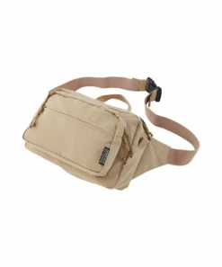 Gramicci Beige Crossbody Cotton Nylon Hip Bag