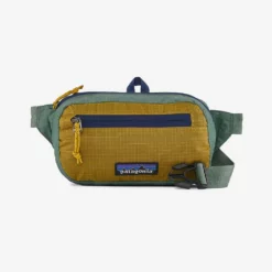 Patagonia Hemlock Green Ultralight Black Hole Mini Hip Pack