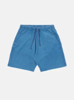 Universal Works Indigo Blue Seer Sucker Lumber Short