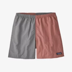 Patagonia Harlequin Sunfade Pink Colorblock Baggies 5" Shorts