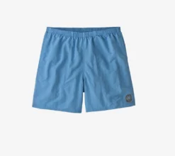 Patagonia Clean Currents Patch Lago Blue Baggies 5" Shorts